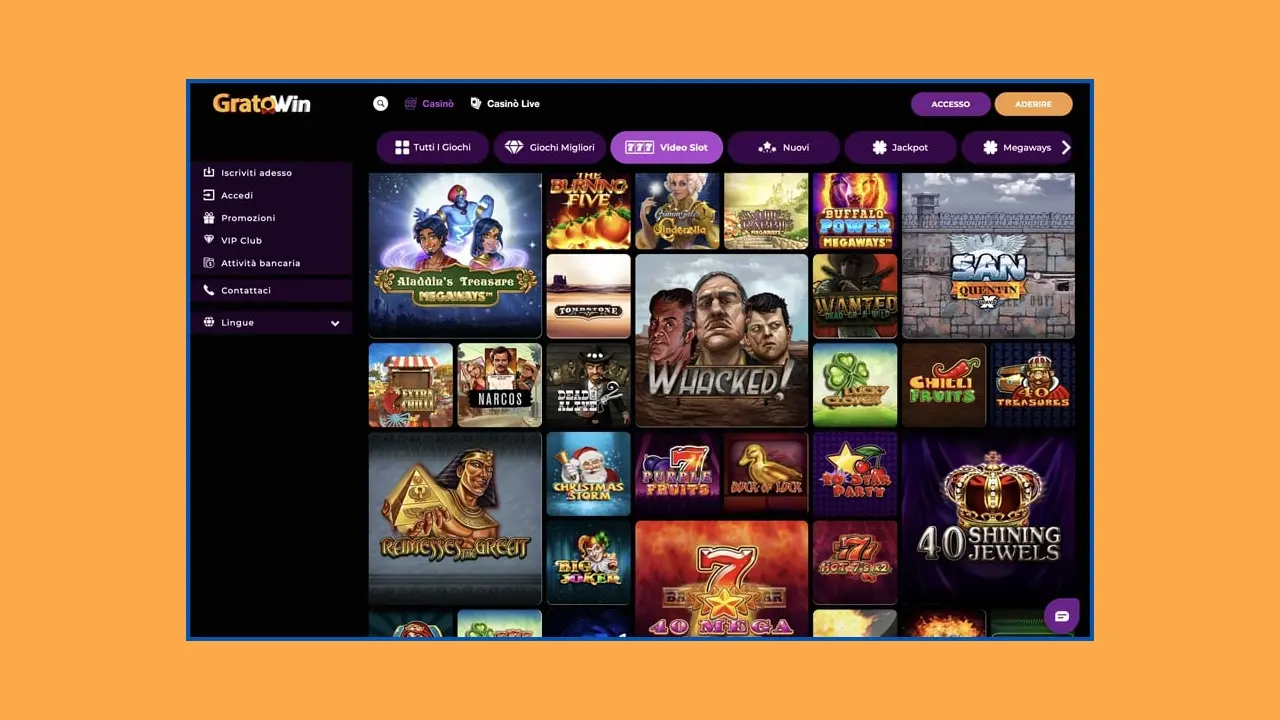 Programme de bonus du casino Gratowin Programme de bonus du casino Gratowin